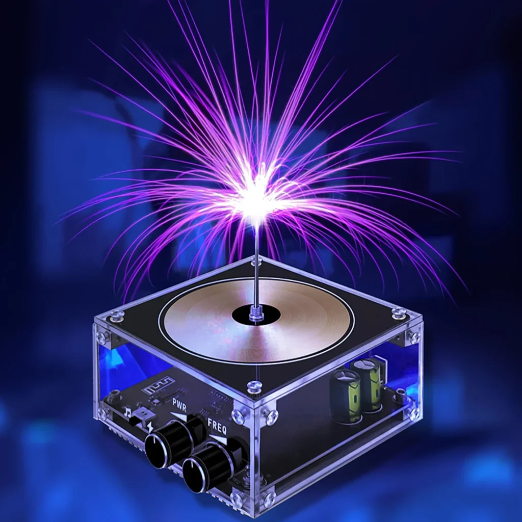 Multi-Function-Tesla-Music-Tesla-Coil-Speaker-Wireless-Transmission-Lighting-Science-and-Education-Experimental-Products
